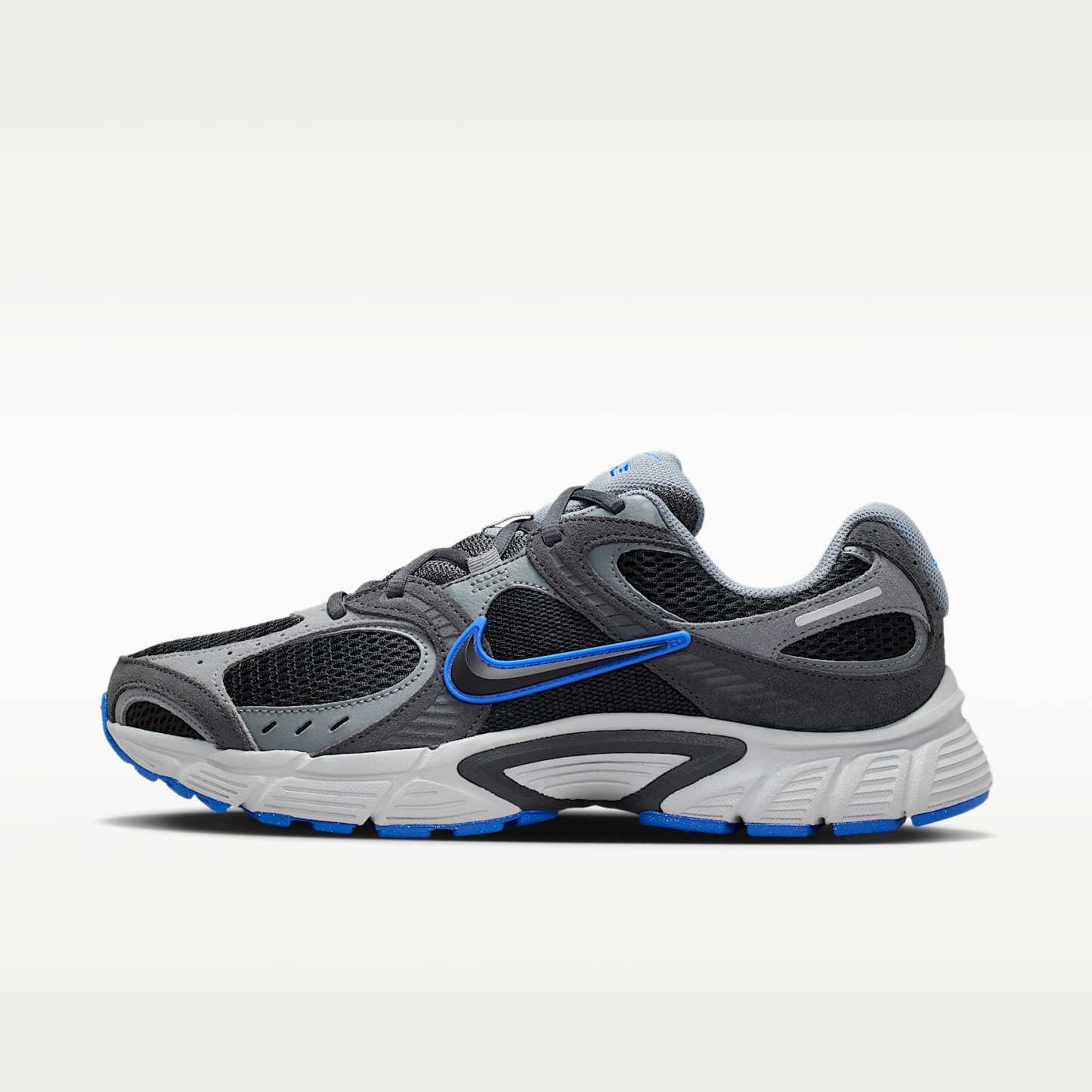 Nike V5 RNR Suede Schuh (Herren) – Smoke Grey/Anthracite/Racer Blue/Schwarz