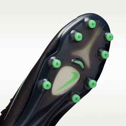 Nike Mercurial Vapor 17 Elite Low-Top-Fußballschuh für Kunstrasen – Schwarz/Schwarz/Illusion Green