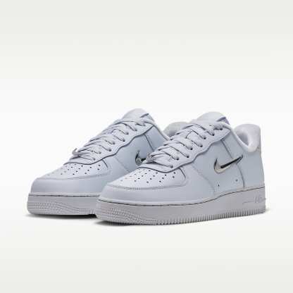 Nike Air Force 1 '07 Schuh (Damen) – Pure Platinum/Weiß/Metallic Silver