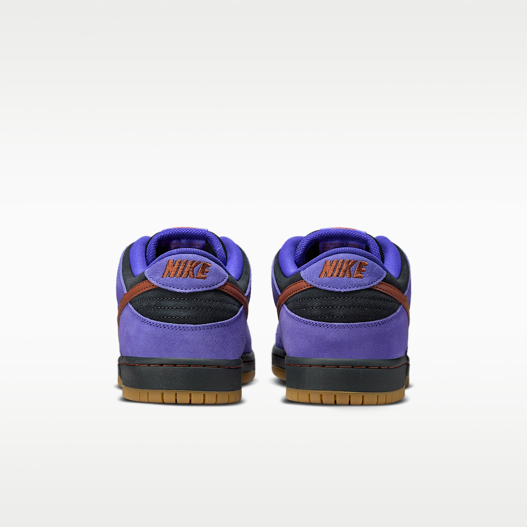 Nike SB Dunk Low Pro Skateboardschuh – Persian Violet/Off Noir/Gum Medium Brown/Cinnamon