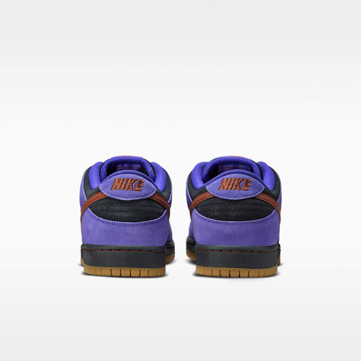Nike SB Dunk Low Pro Skateboardschuh – Persian Violet/Off Noir/Gum Medium Brown/Cinnamon
