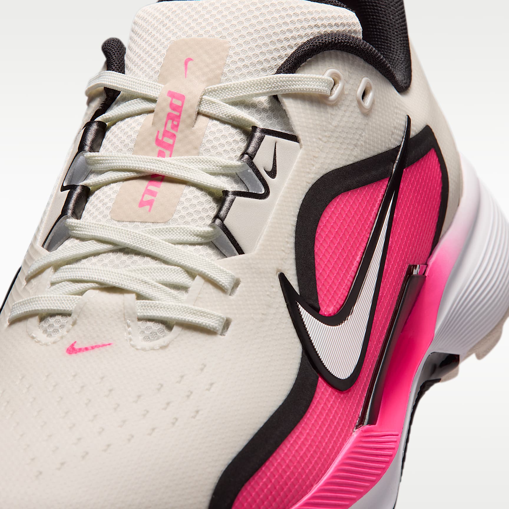 Nike Pegasus 1 G Golfschuh – Sail/Hyper Pink/Schwarz