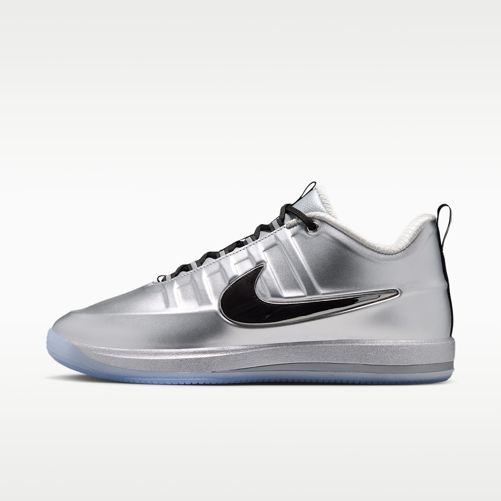 Book 2 "Sunburst" Basketballschuh – Metallic Silver/Schwarz/Metallic Silver