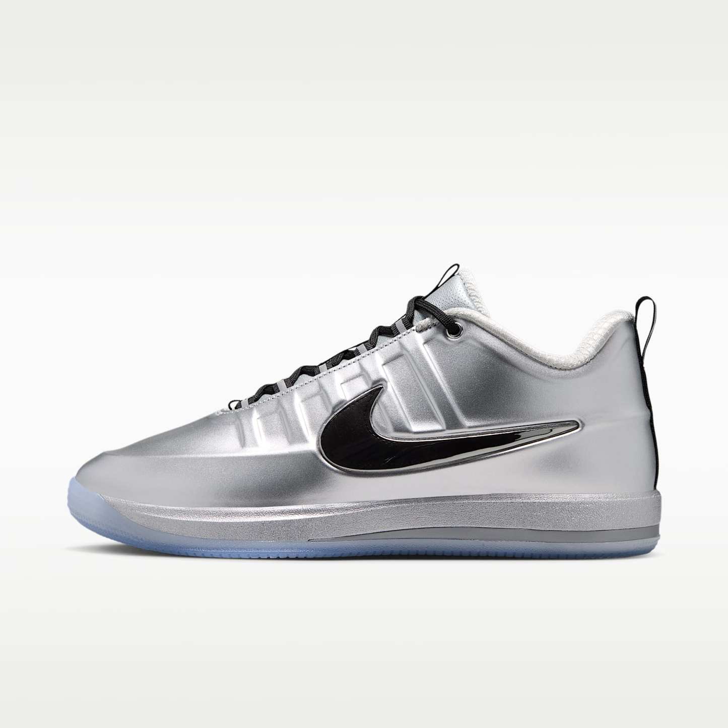 Book 2 "Sunburst" Basketballschuh – Metallic Silver/Schwarz/Metallic Silver