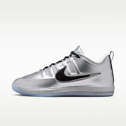 Book 2 "Sunburst" Basketballschuh – Metallic Silver/Schwarz/Metallic Silver
