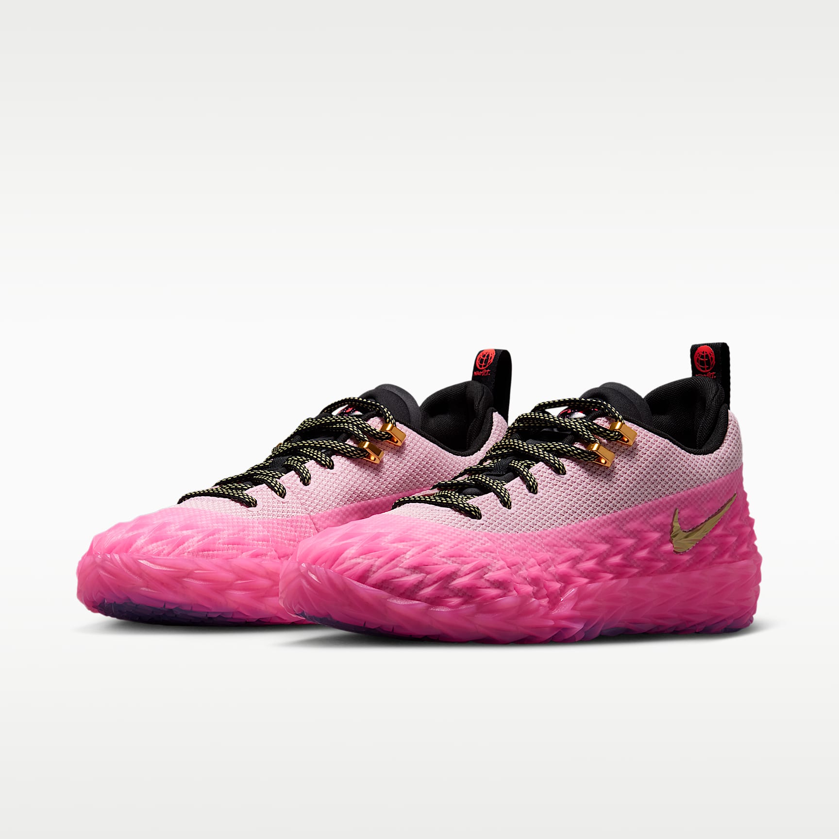 Nike S.T. Charge Basketballschuh – Pink Foam/Pink Spell/Hot Lava/Soft Yellow