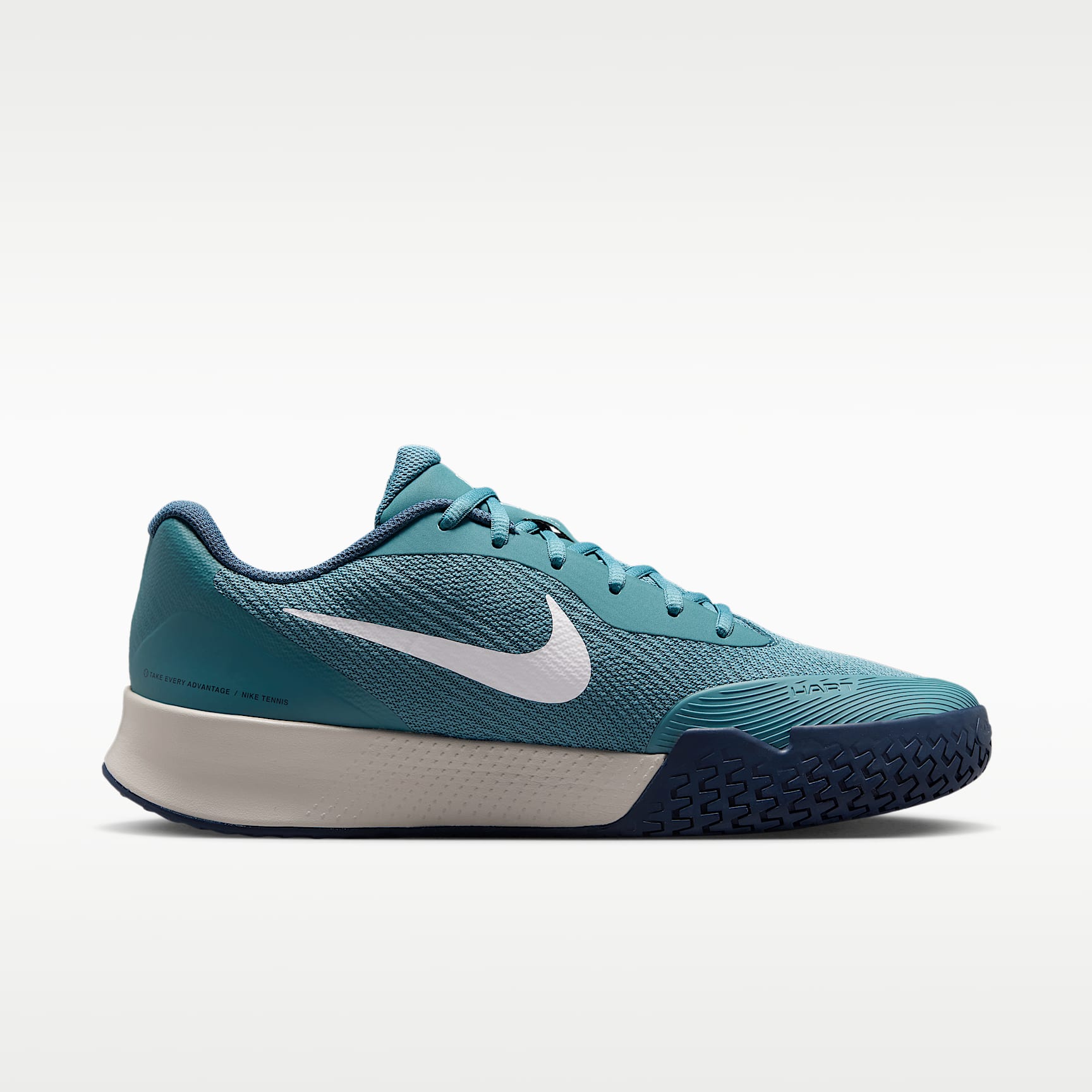 Nike Vapor Lite 3 Tennisschuh für Hartplätze (Herren) – Smokey Blue/Light Bone/New Slate/Weiß