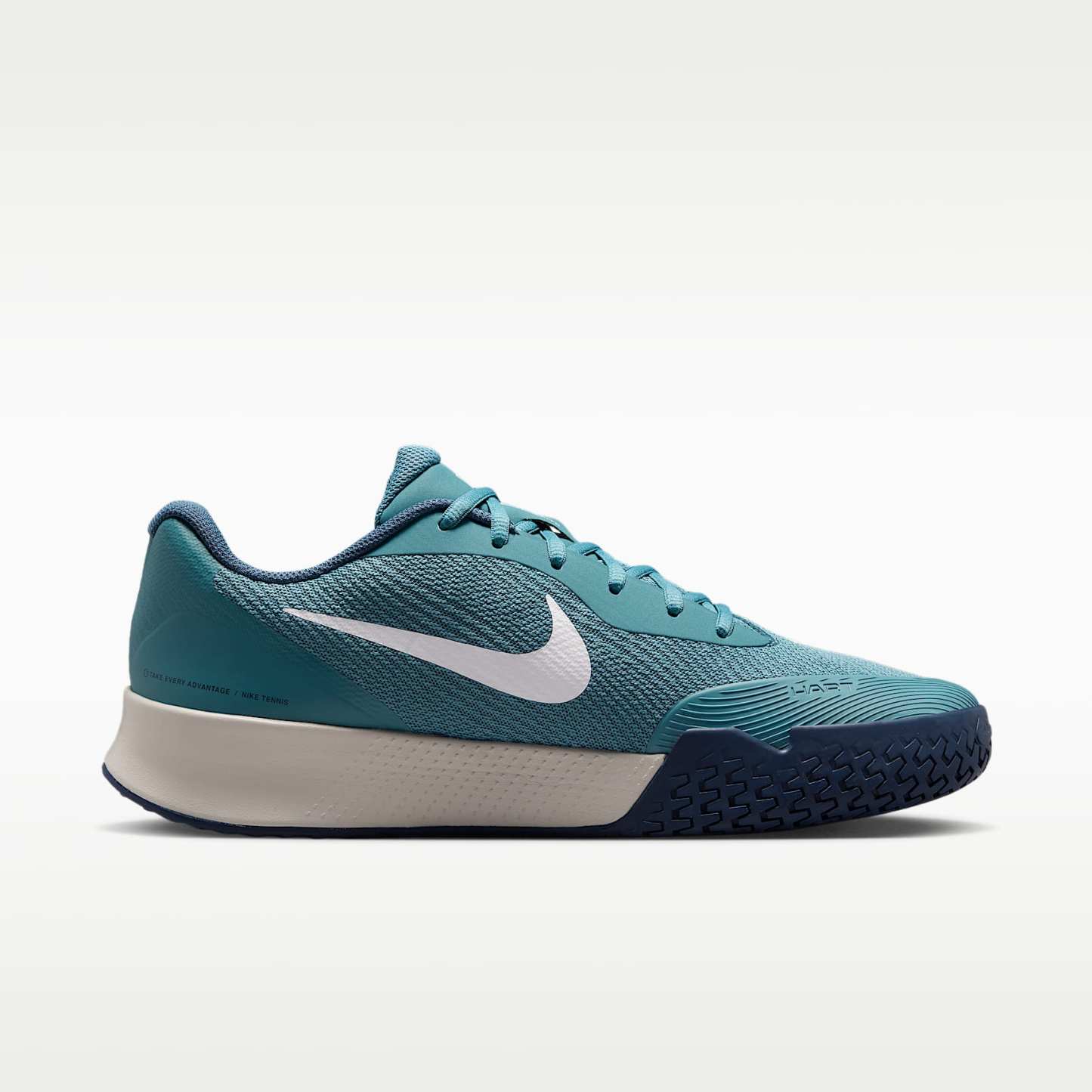 Nike Vapor Lite 3 Tennisschuh für Hartplätze (Herren) – Smokey Blue/Light Bone/New Slate/Weiß