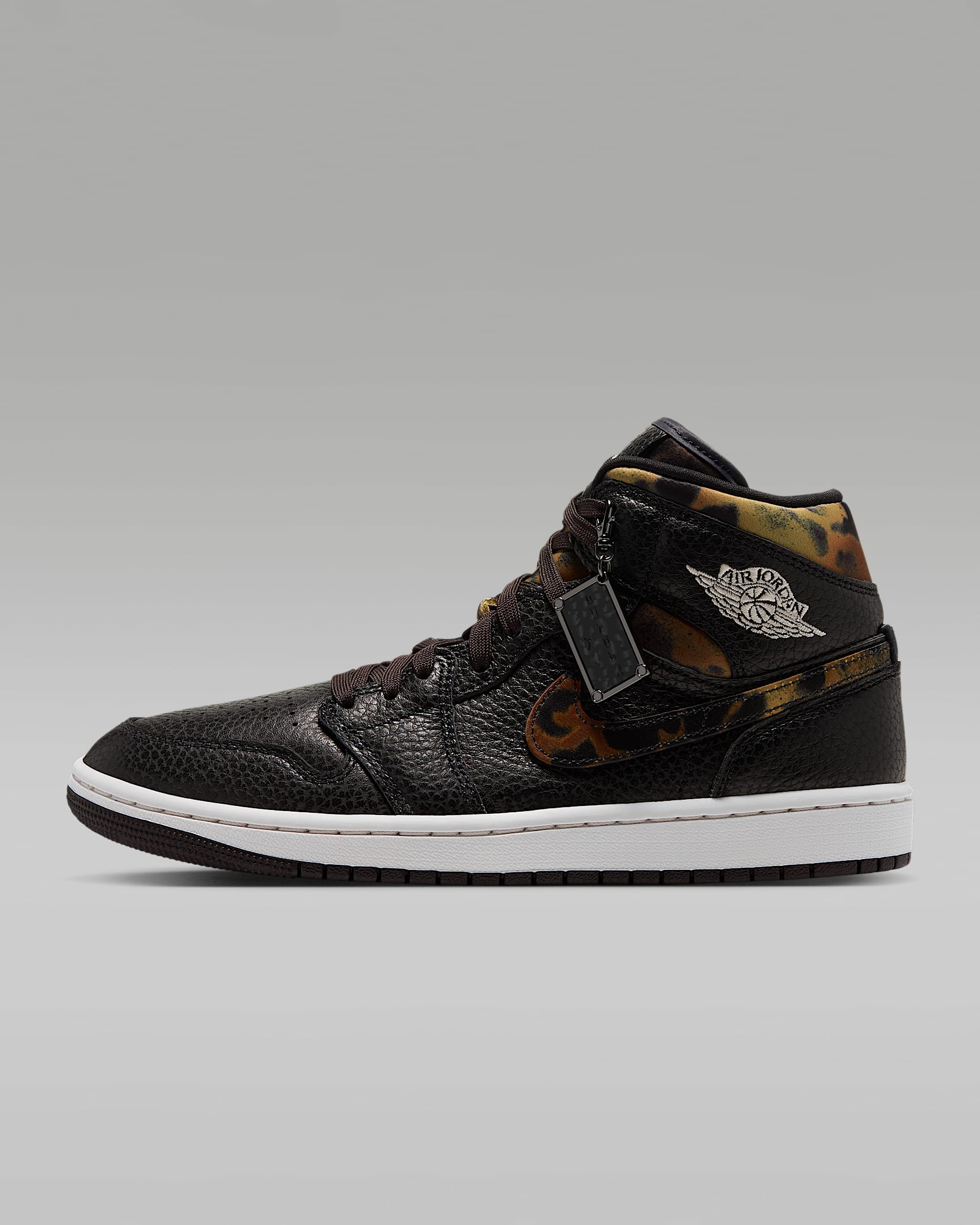 Air Jordan 1 Mid SE Schuh (Damen) – Schwarz/Velvet Brown/Chalk