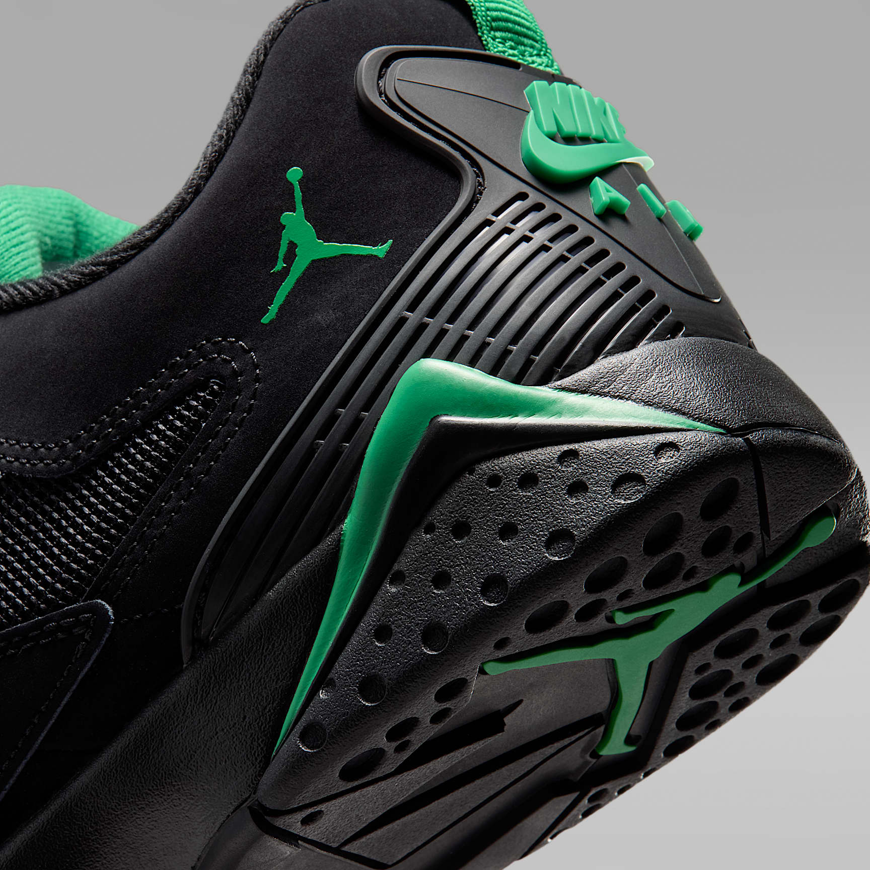 Air Jordan MVP 92 Schuh (Herren) – Schwarz/Dark Grey/Lucky Green