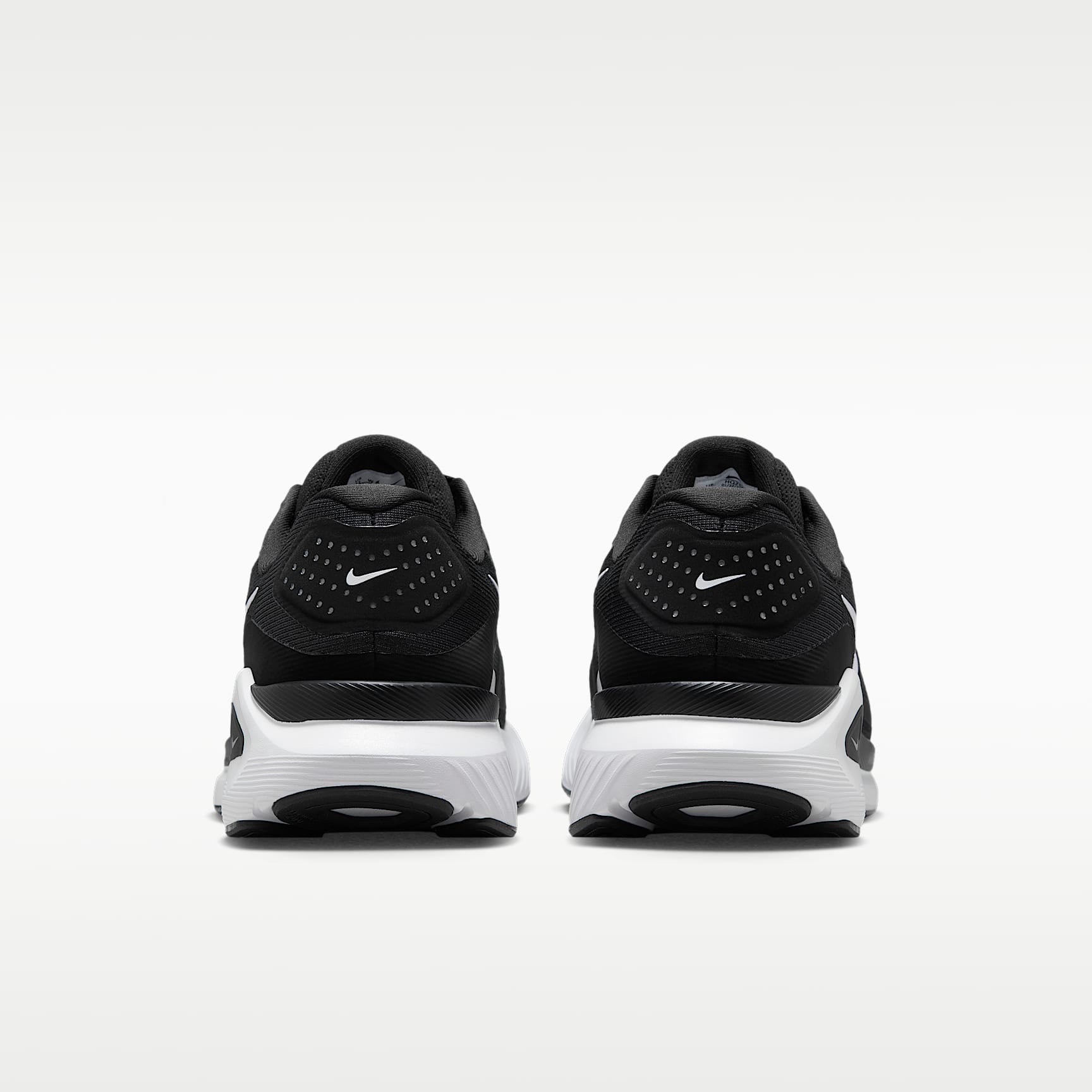 Nike Structure 26 Straßenlaufschuh (weit, Herren) – Schwarz/Wolf Grey/Metallic Silver/Weiß