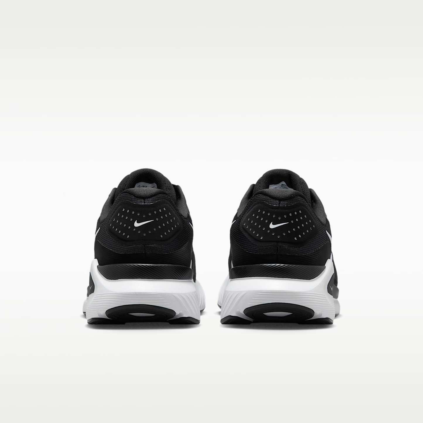 Nike Structure 26 Straßenlaufschuh (weit, Herren) – Schwarz/Wolf Grey/Metallic Silver/Weiß