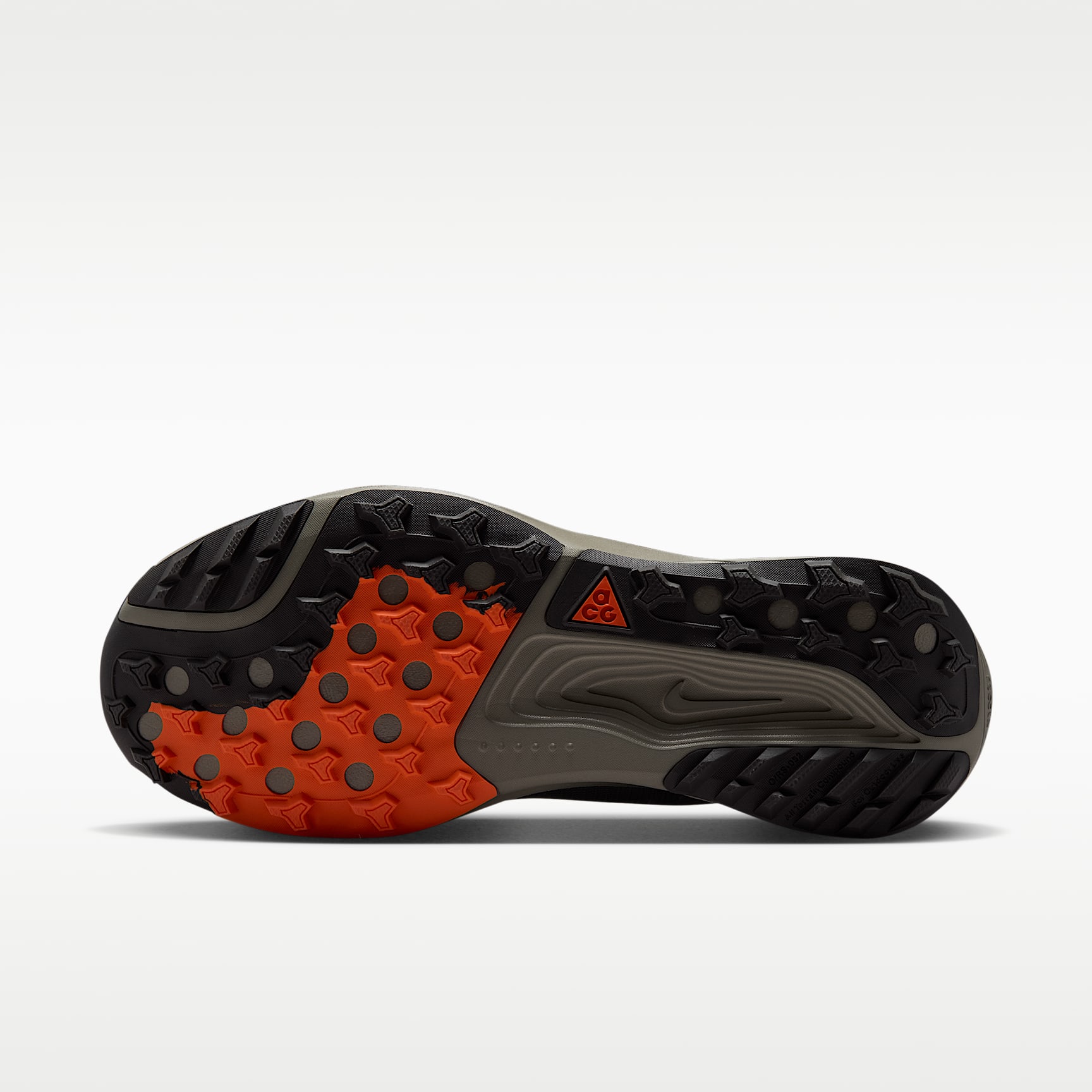 ACG Pegasus Trail GORE-TEX wasserfester Traillaufschuh (Damen) – Light Silver/Light Army/Safety Orange/Light Silver