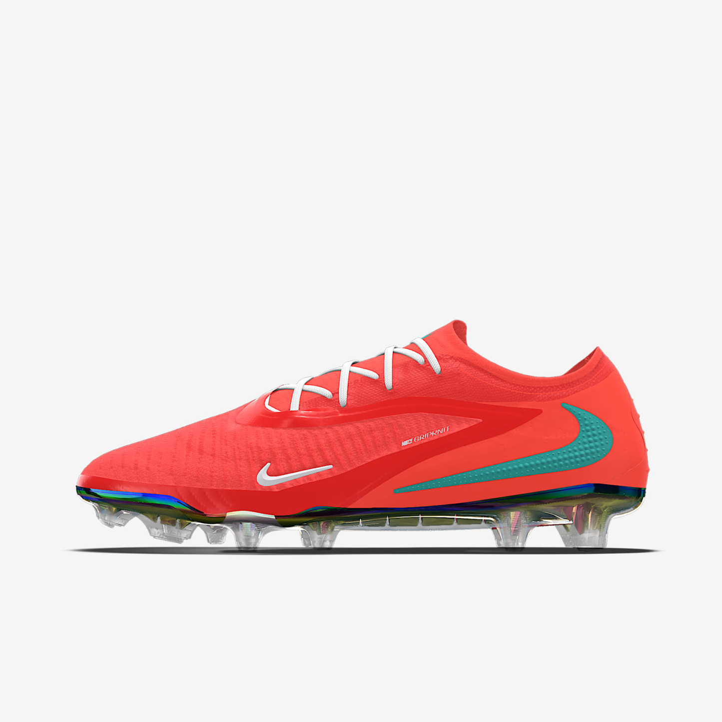 Nike Phantom 6 Low Elite By You personalisierbarer Fußballschuh für normalen Rasen – Racer Blue/Racer Blue/Multi-Color [9057535023]