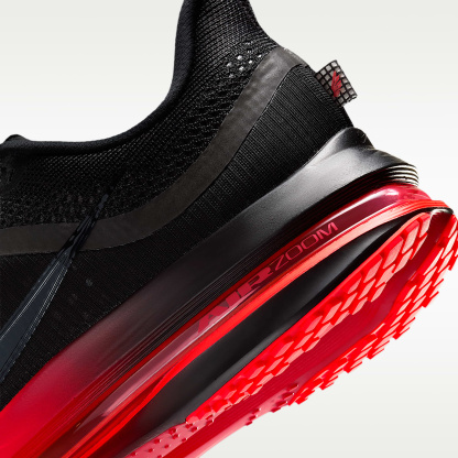 Nike Pegasus Premium Straßenlaufschuh (Herren) – Schwarz/University Red/Bright Crimson/Schwarz