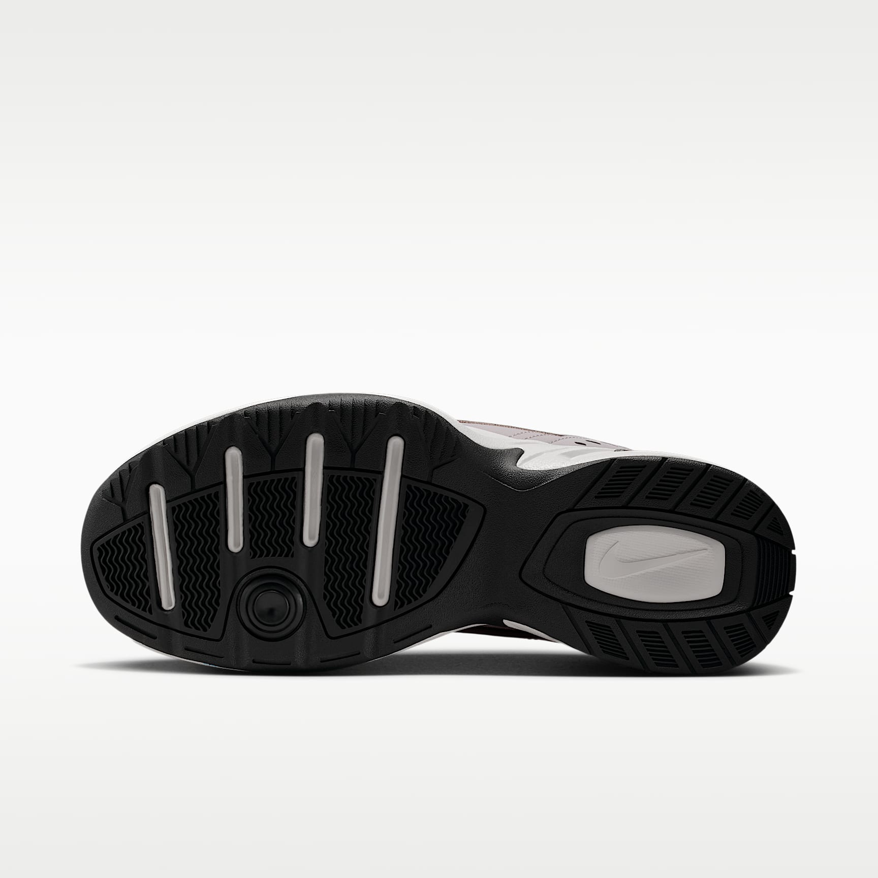 Nike Air Monarch IV Workout-Schuh für Herren – Moon Particle/Schwarz/Dark Hazel