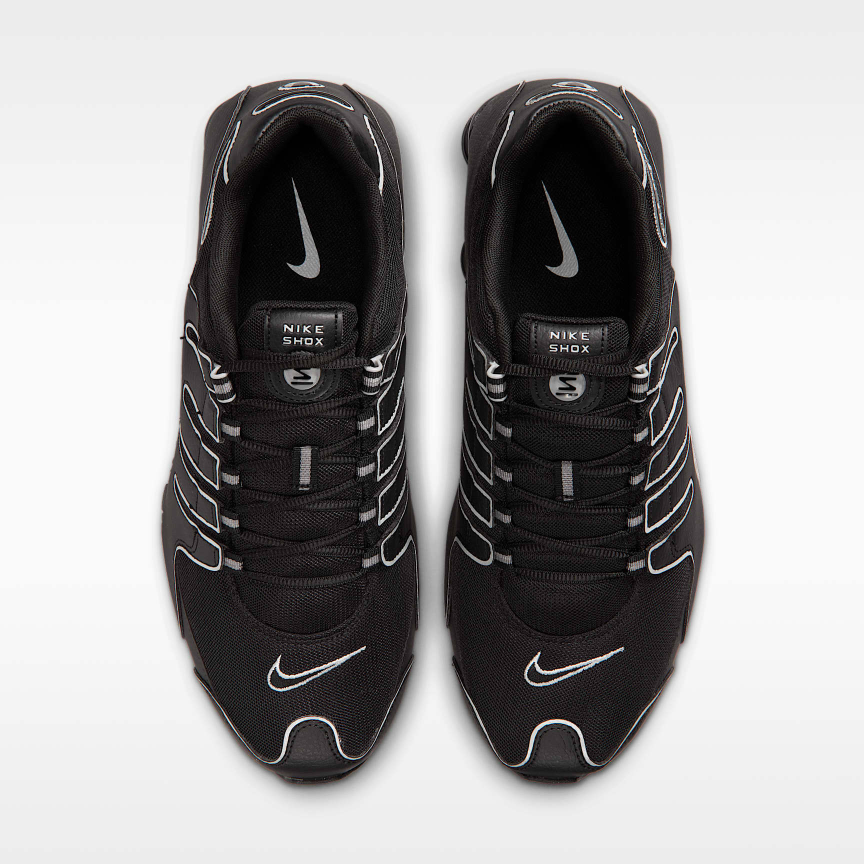 Nike Shox NZ Schuhe (Herren) – Schwarz/Light Smoke Grey/Schwarz