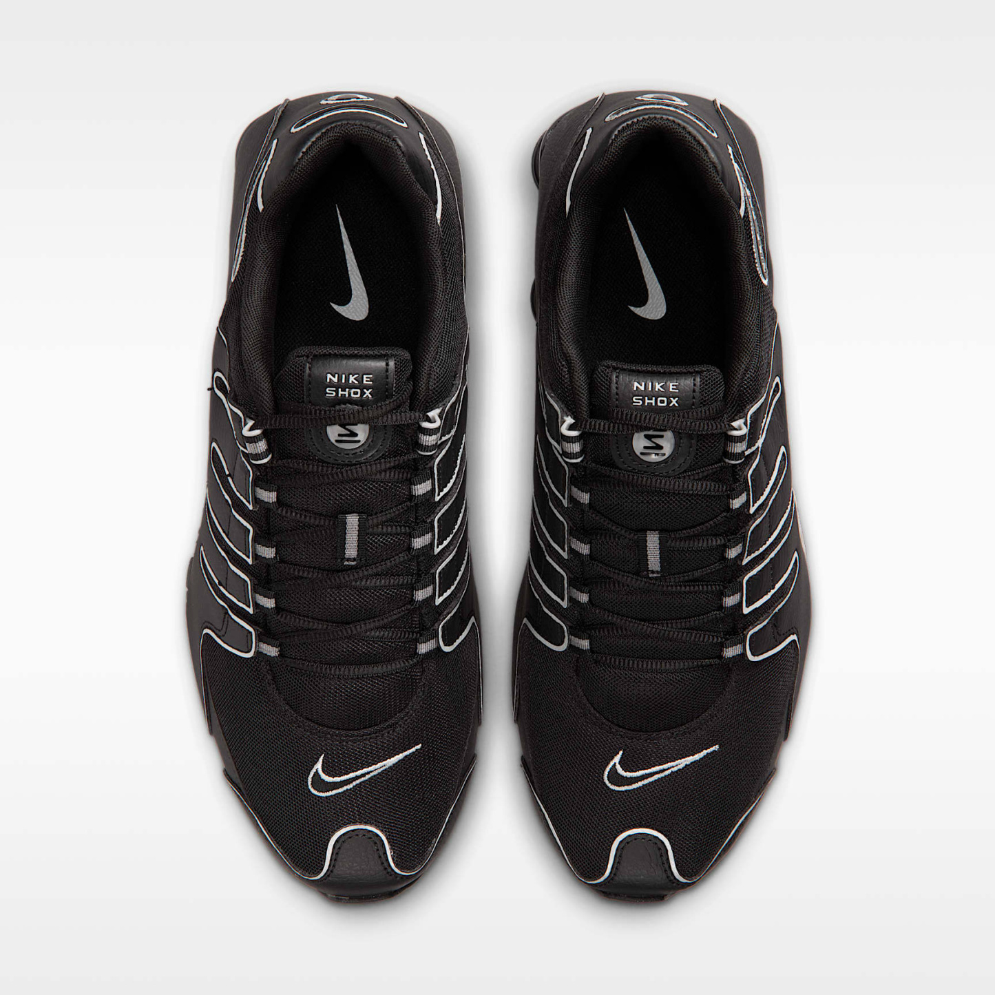 Nike Shox NZ Schuhe (Herren) – Schwarz/Light Smoke Grey/Schwarz