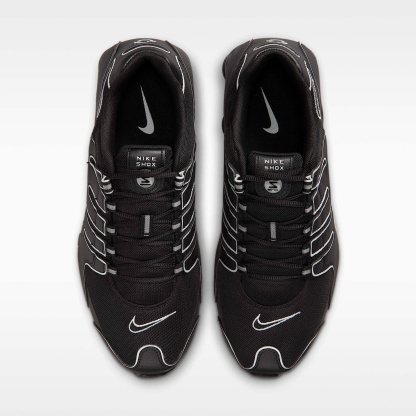 Nike Shox NZ Schuhe (Herren) – Schwarz/Light Smoke Grey/Schwarz