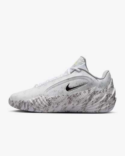 Giannis Freak 8 Basketballschuh – Weiß/Light Smoke Grey/Schwarz/Metallic Silver