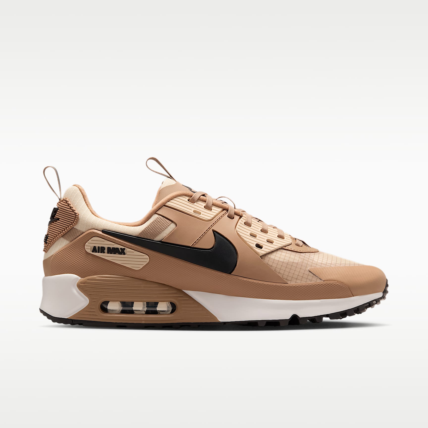 Nike Air Max 90 Drift Schuh (Herren) – Parachute Beige/Schwarz/Summit White/Light Khaki