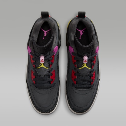 Jordan Spizike Low Herrenschuh – Anthracite/Schwarz/Wolf Grey/University Red