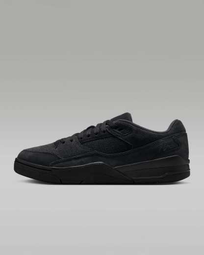 Jordan Flight Court Schuh (Herren) – Schwarz/Anthracite