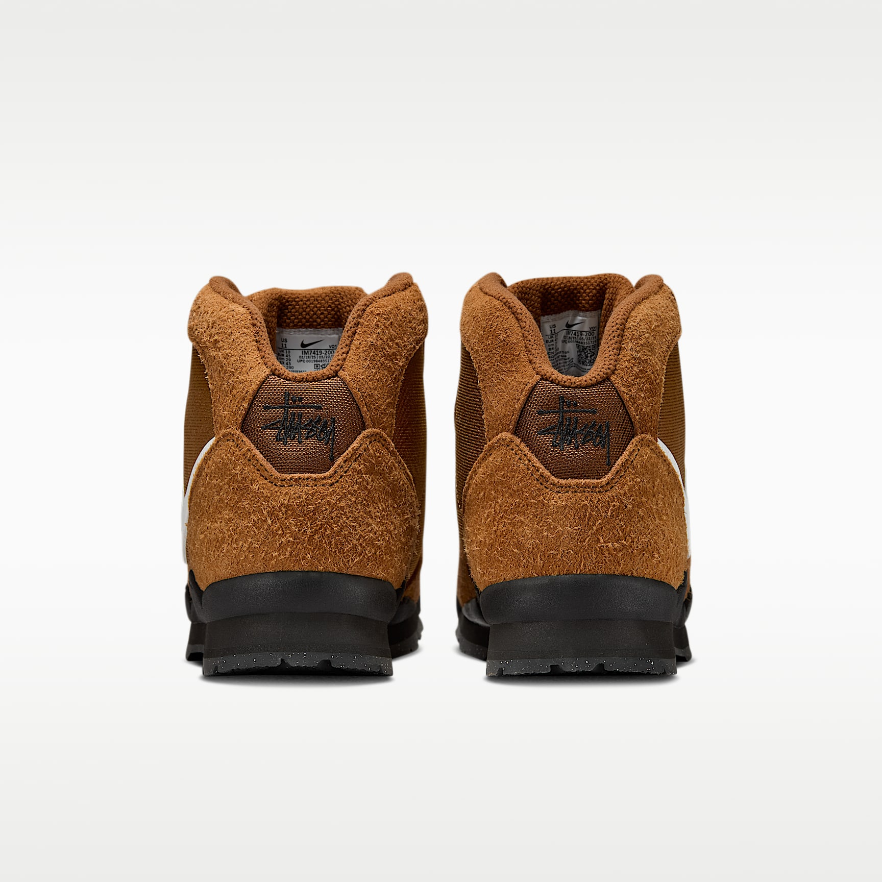 Baltoro x Stüssy Schuh (Herren) – Light British Tan/Schwarz/Weiß