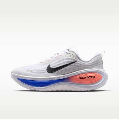 Nike Vomero Plus Straßenlaufschuh (Herren) – Weiß/Atomic Pink/Racer Blue/Schwarz