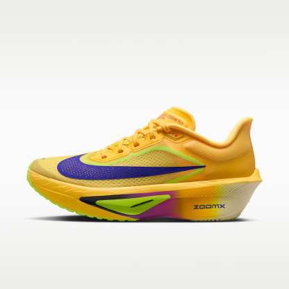 Nike Zoom Fly 6 Straßenlaufschuh für Wettkämpfe (Damen) – Citron Pulse/Volt Ice/Hyper Violet/Indigo Burst