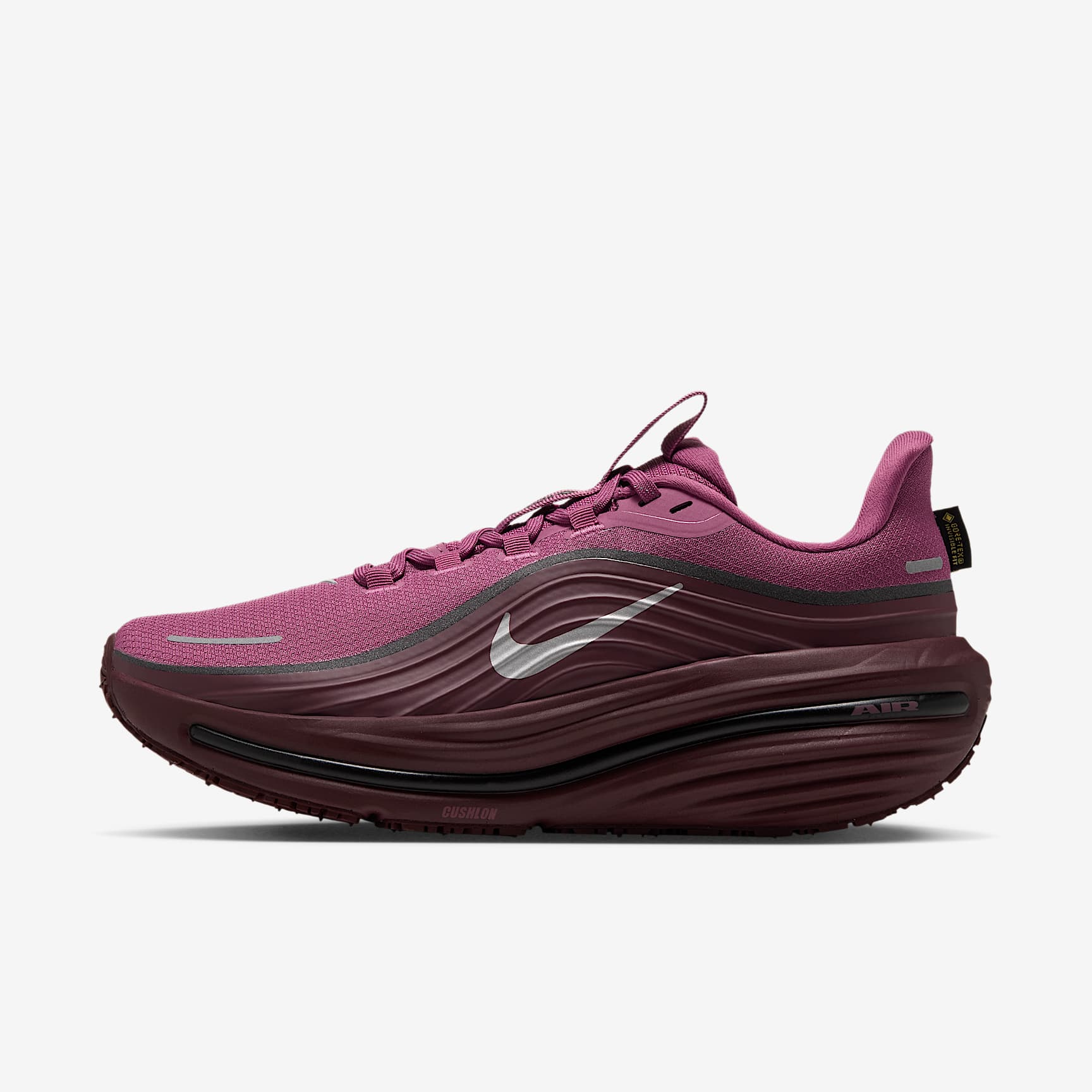 Nike Winflo 12 GORE-TEX wasserdichter Straßenlaufschuh (Damen) – Pink Smoke/Mystic Dates/Schwarz/Reflective Silver