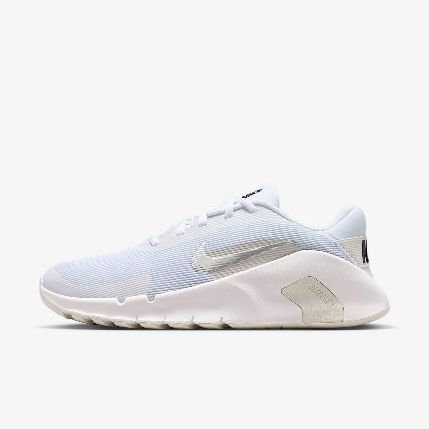 Nike Flex Train Workout-Schuh (Damen) – Weiß/Sail/Phantom/Metallic Silver
