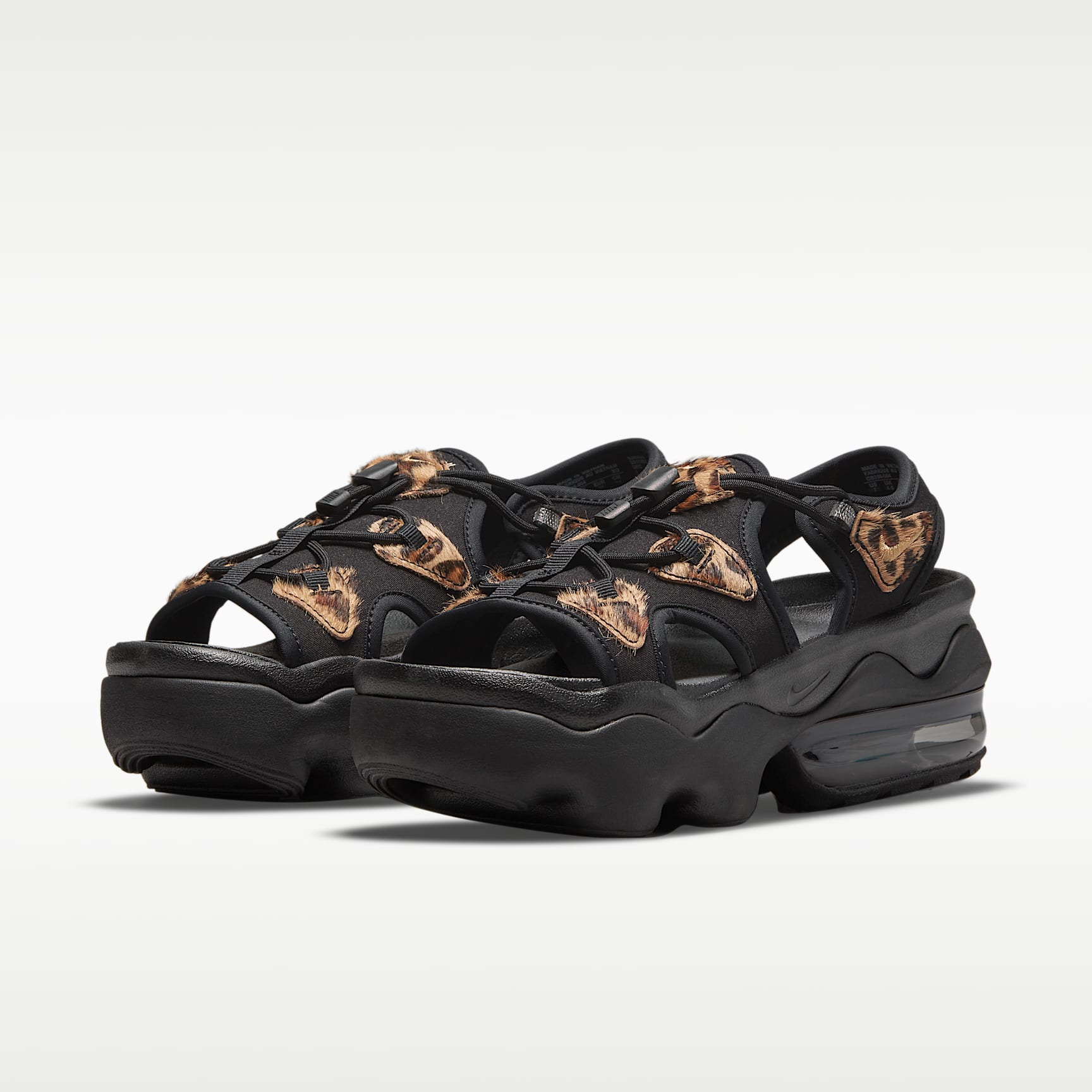 Nike Air Max Koko Damen-Sandale – Schwarz/Schwarz/Anthracite/Metallic Gold