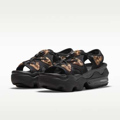 Nike Air Max Koko Damen-Sandale – Schwarz/Schwarz/Anthracite/Metallic Gold