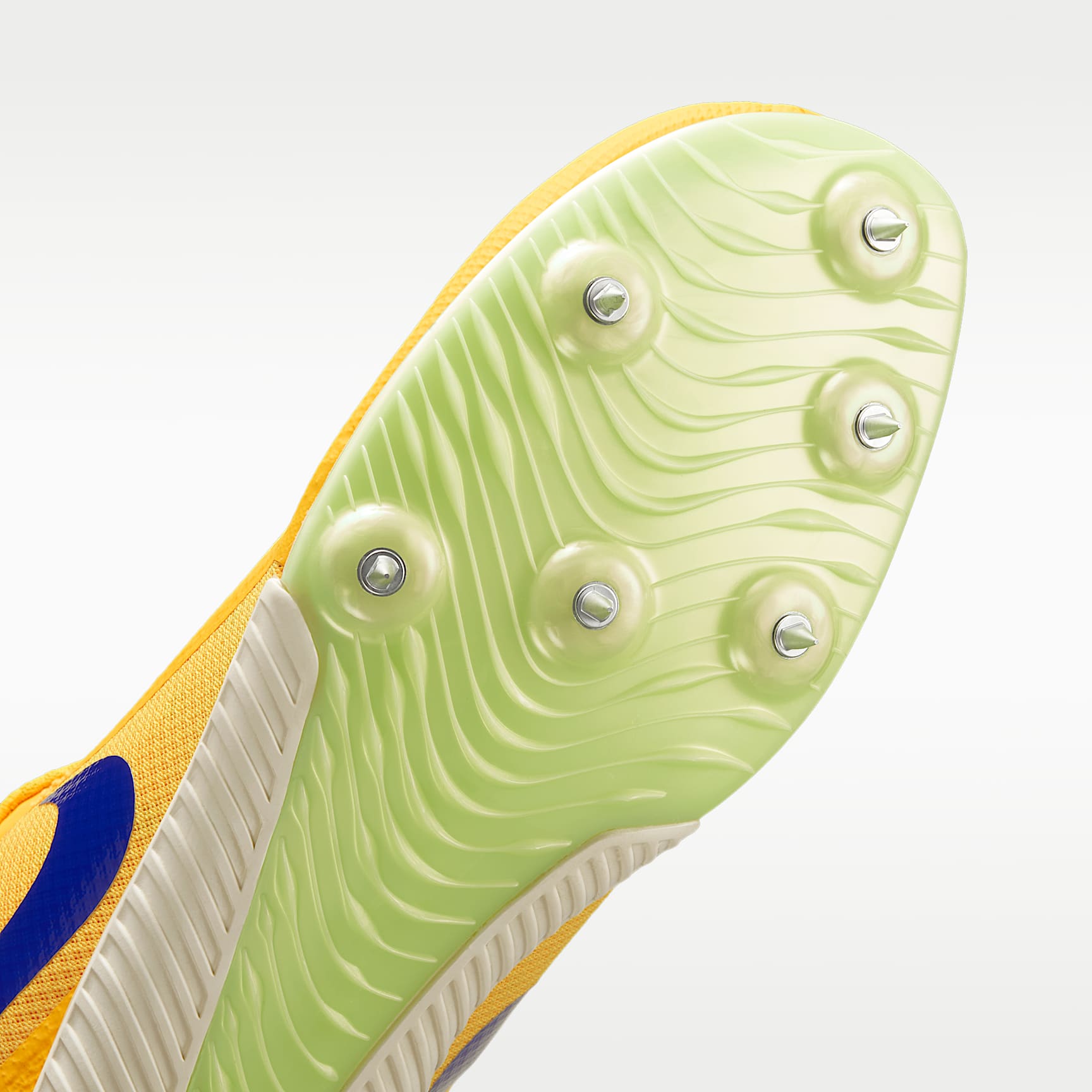 Nike Zoom Rival Multi Multievent-Leichtathletik-Spike – Citron Pulse/Volt Glow/Hyper Violet/Indigo Burst