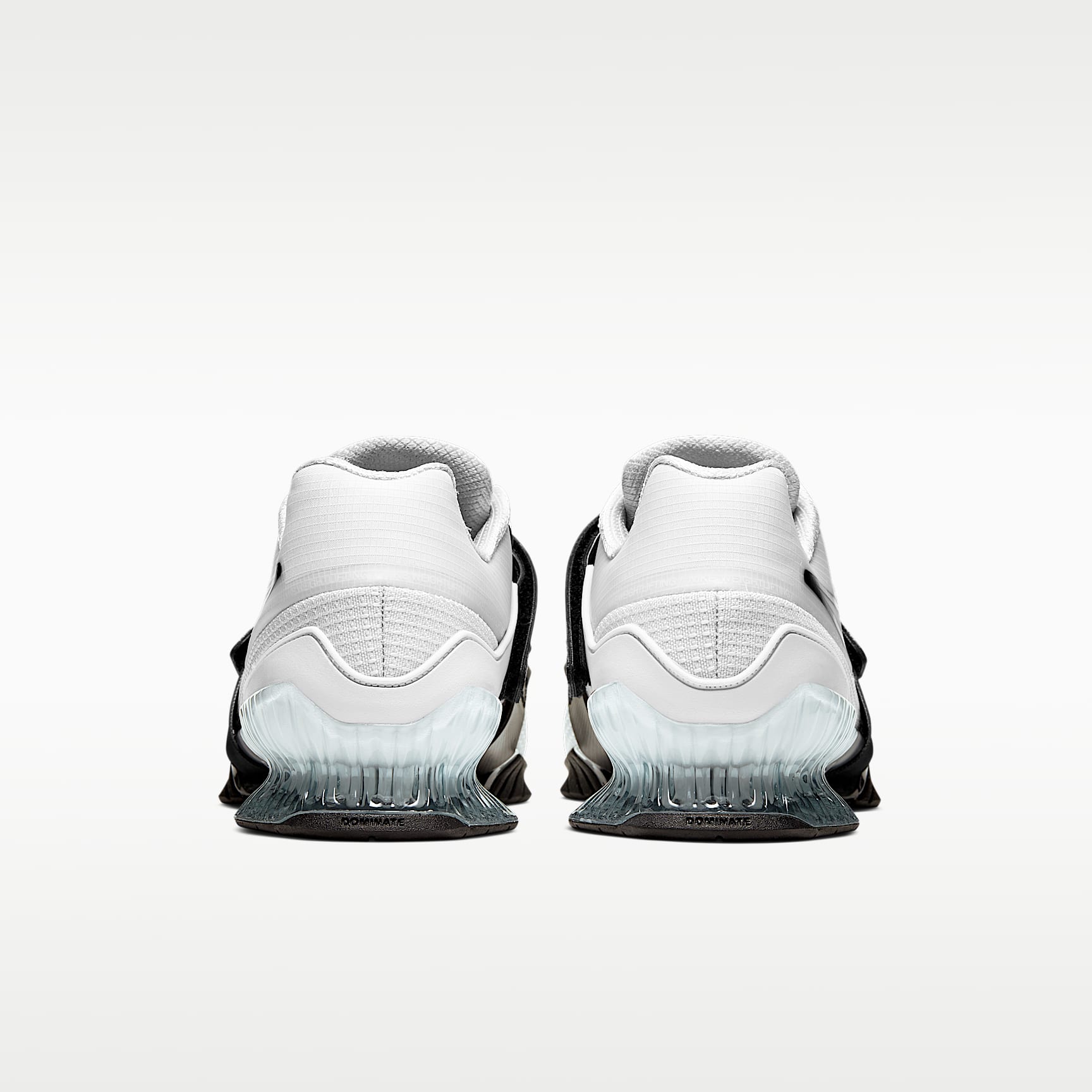 Nike Romaleos 4 Schuhe fürs Gewichtheben – Weiß/Weiß/Schwarz