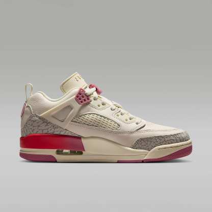 Jordan Spizike Low Schuh (Damen) – Pale Ivory/Track Red/Coconut Milk/Desert Berry