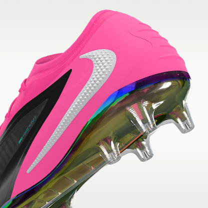 Nike Phantom 6 Low Elite By You personalisierbarer Fußballschuh für normalen Rasen – Racer Blue/Racer Blue/Multi-Color [6362298092]