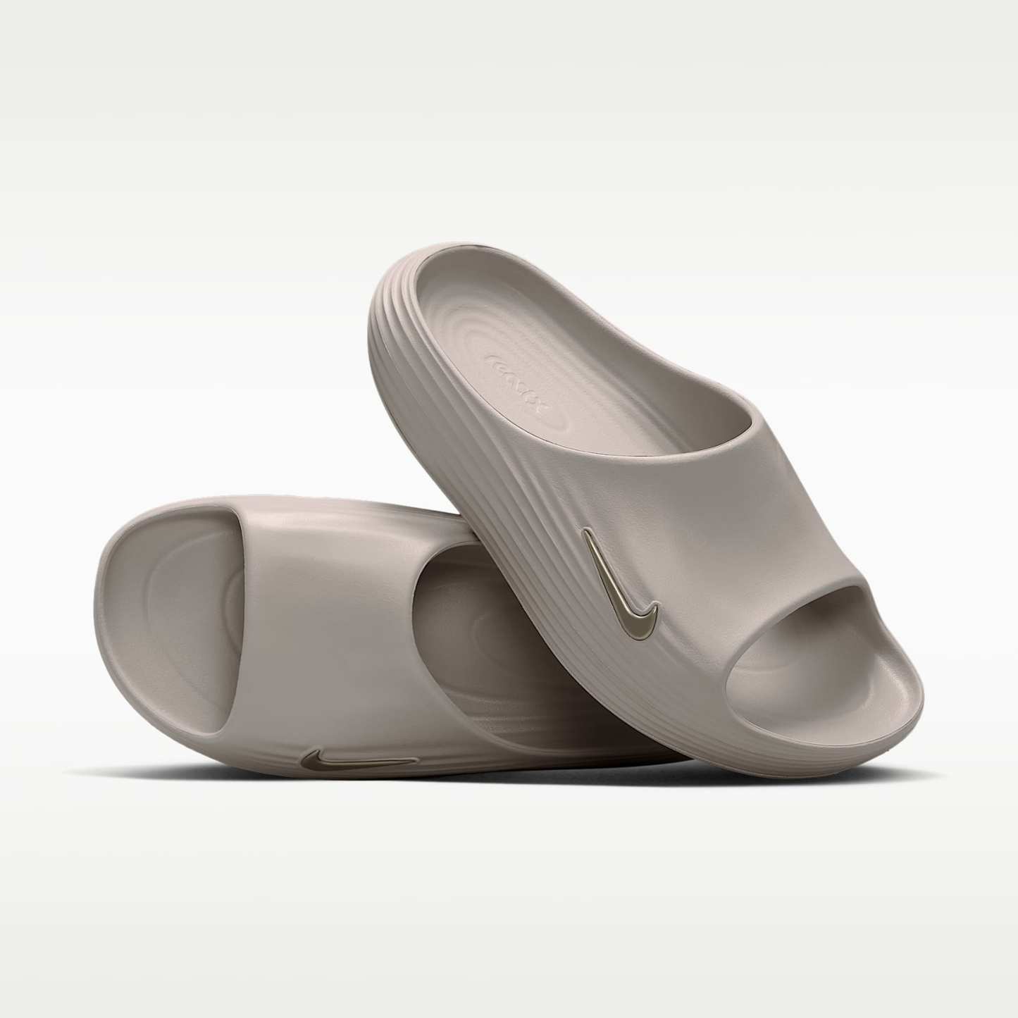 Nike ReactX Rejuven8 Slides (Herren) – Moon Particle/Moon Particle