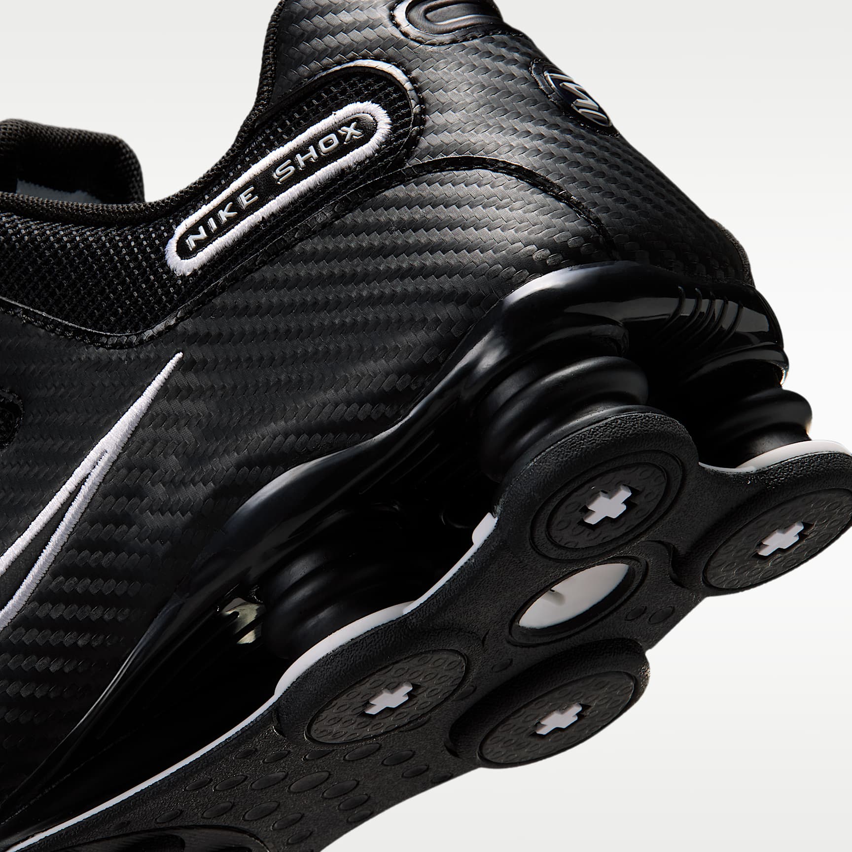 Nike Shox NZ Schuhe (Herren) – Schwarz/Weiß/Schwarz
