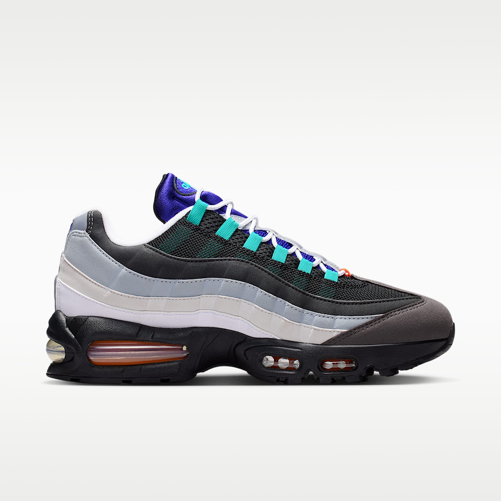 Nike Air Max 95 Big Bubble Premium Herrenschuh – Schwarz/Weiß/Volt