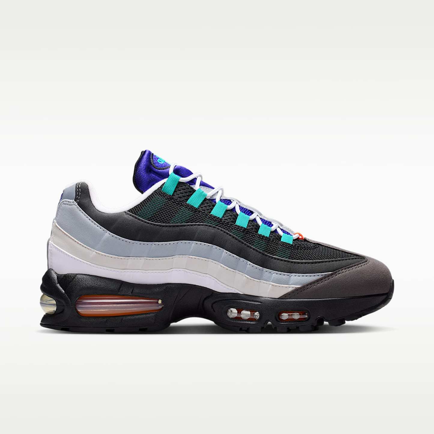 Nike Air Max 95 Big Bubble Premium Herrenschuh – Schwarz/Weiß/Volt