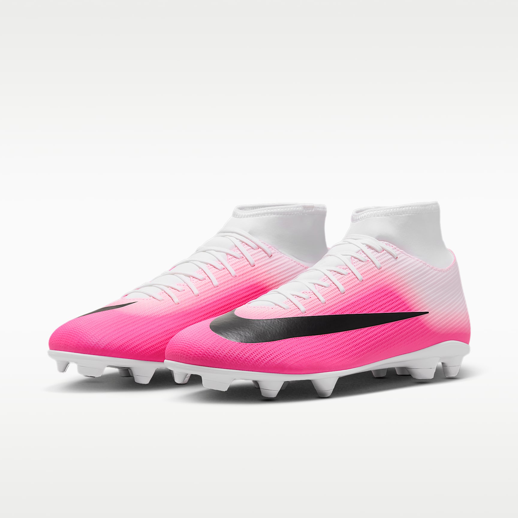 Nike Mercurial Superfly 11 Club High-Top-Fußballschuh für verschiedene Böden – Multi-Color/Schwarz