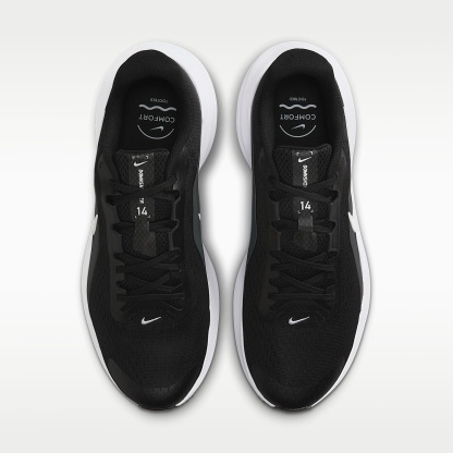 Nike Downshifter 14 Straßenlaufschuh (Herren) – Schwarz/Anthracite/Wolf Grey/Weiß