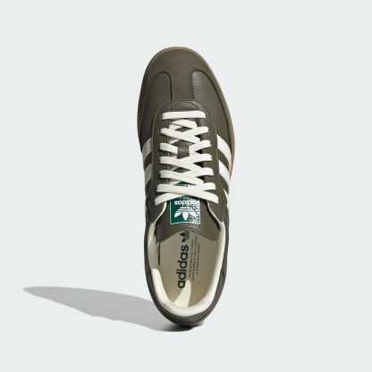SAMBA OG SCHUH – Medium Dark Khaki / Off White / Gum – JR0890