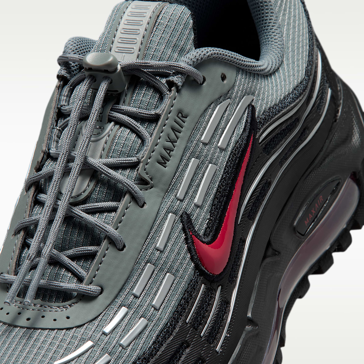 Nike Air Max TL 2.5 Schuh (Herren) – Smoke Grey/Schwarz/Dark Smoke Grey/Tough Red