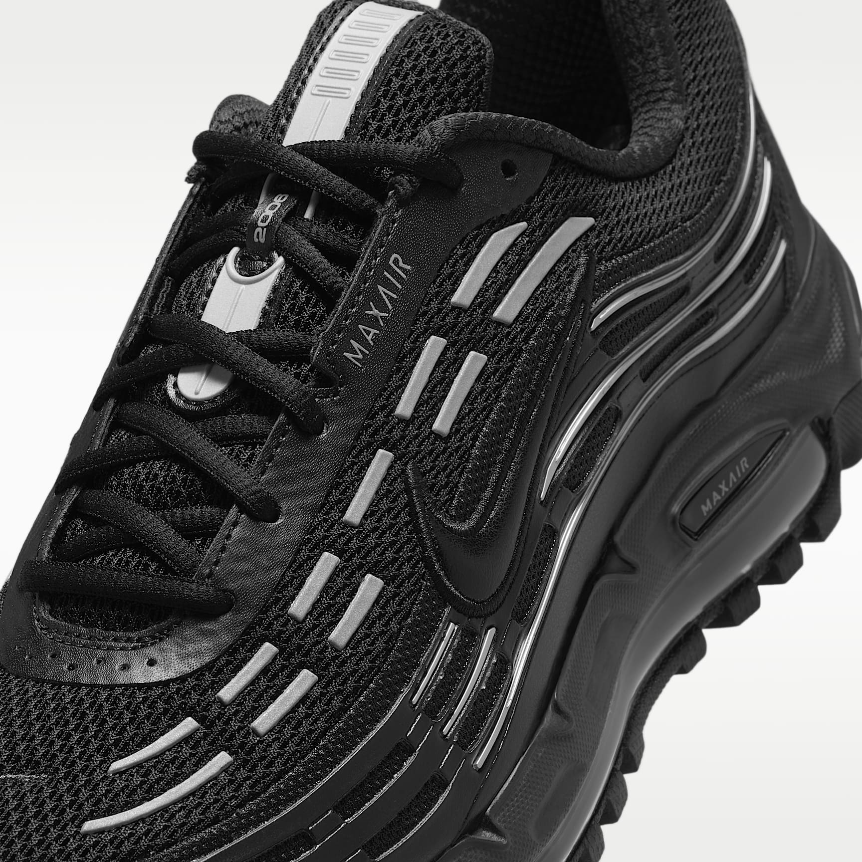 Nike Air Max TL 2.5 Schuh (Herren) – Schwarz/Schwarz/Metallic Silver/Schwarz