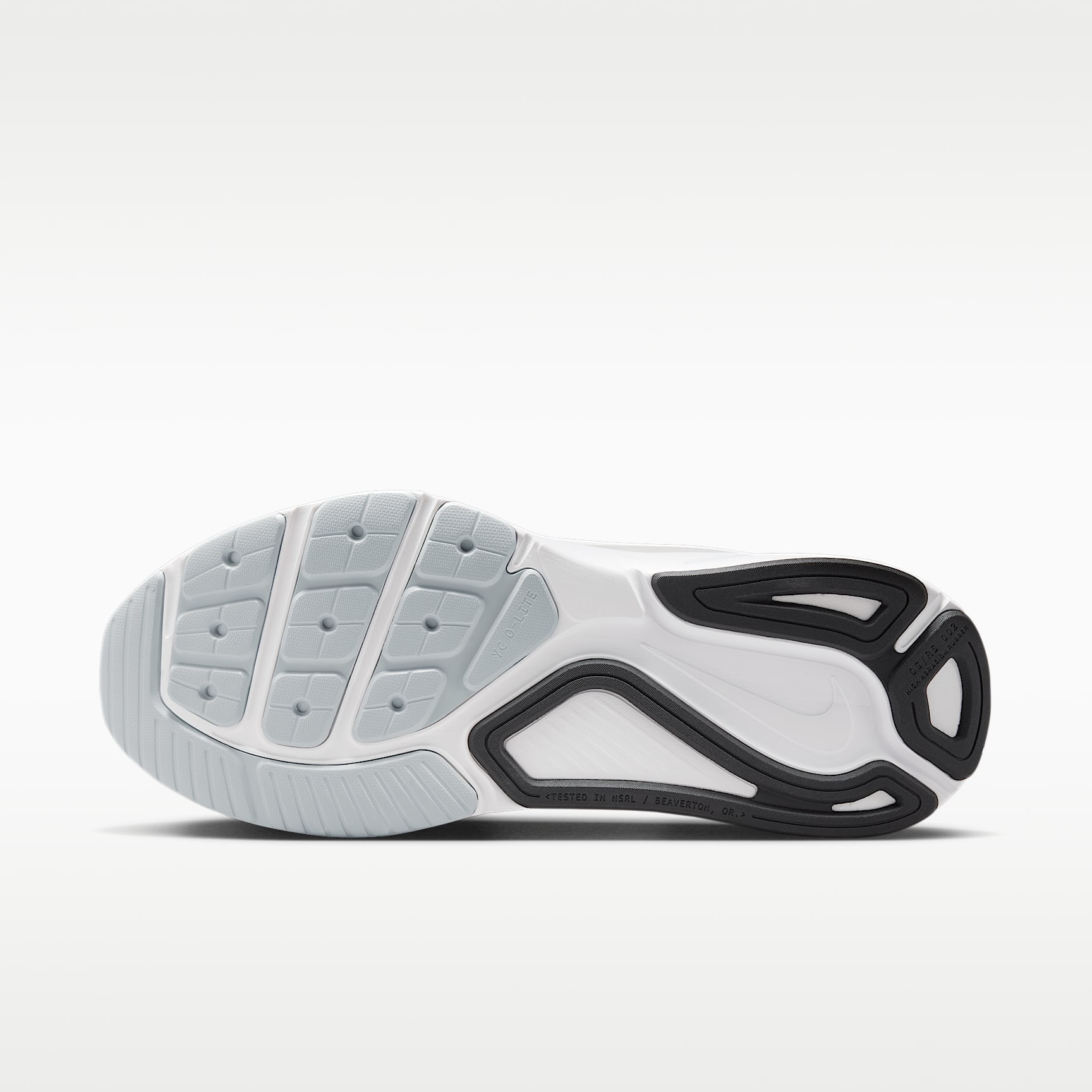 Nike Structure 26 Straßenlaufschuh (Damen) – Weiß/Pure Platinum/Schwarz
