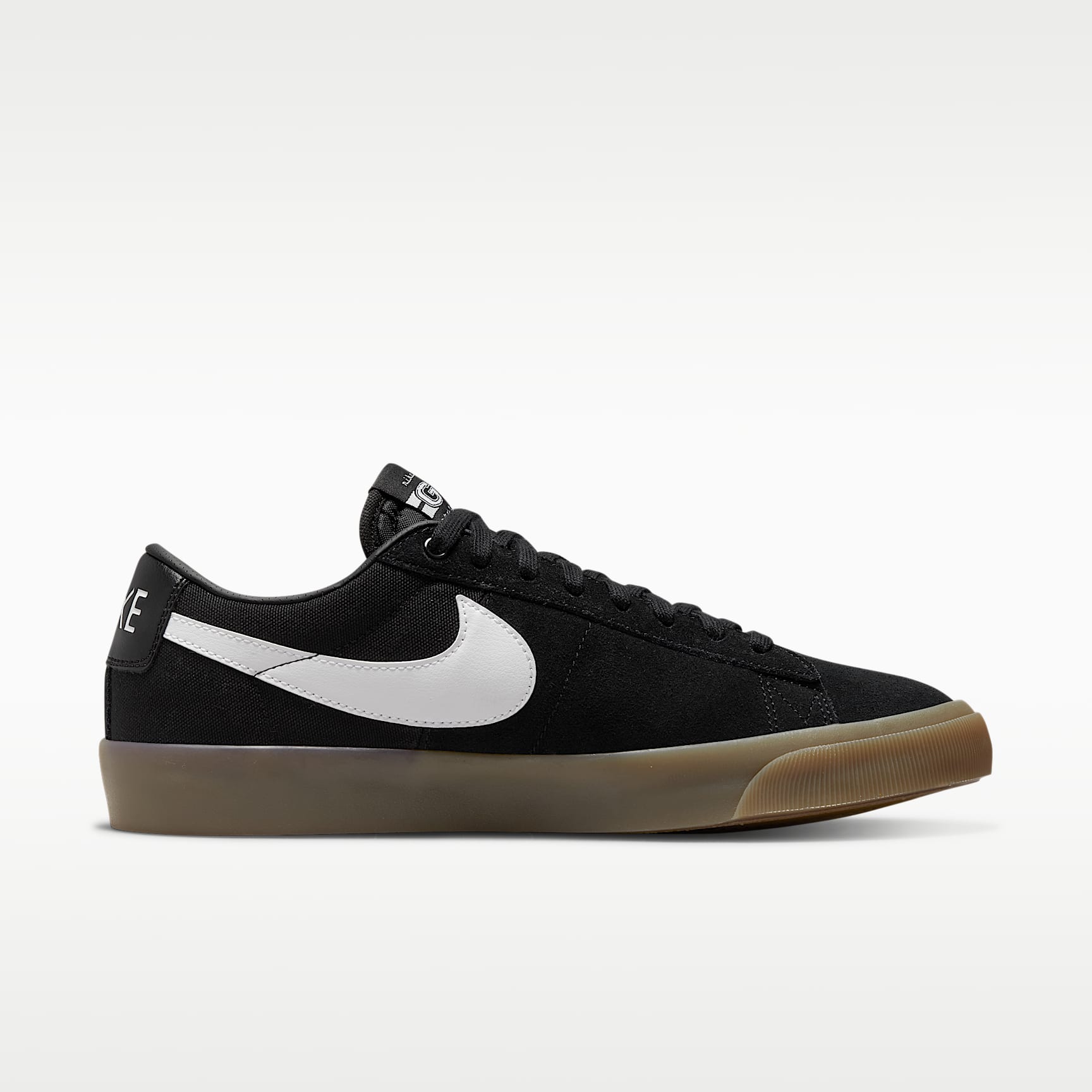 Nike SB Zoom Blazer Low Pro GT Skateboardschuh – Schwarz/Schwarz/Weiß/Weiß