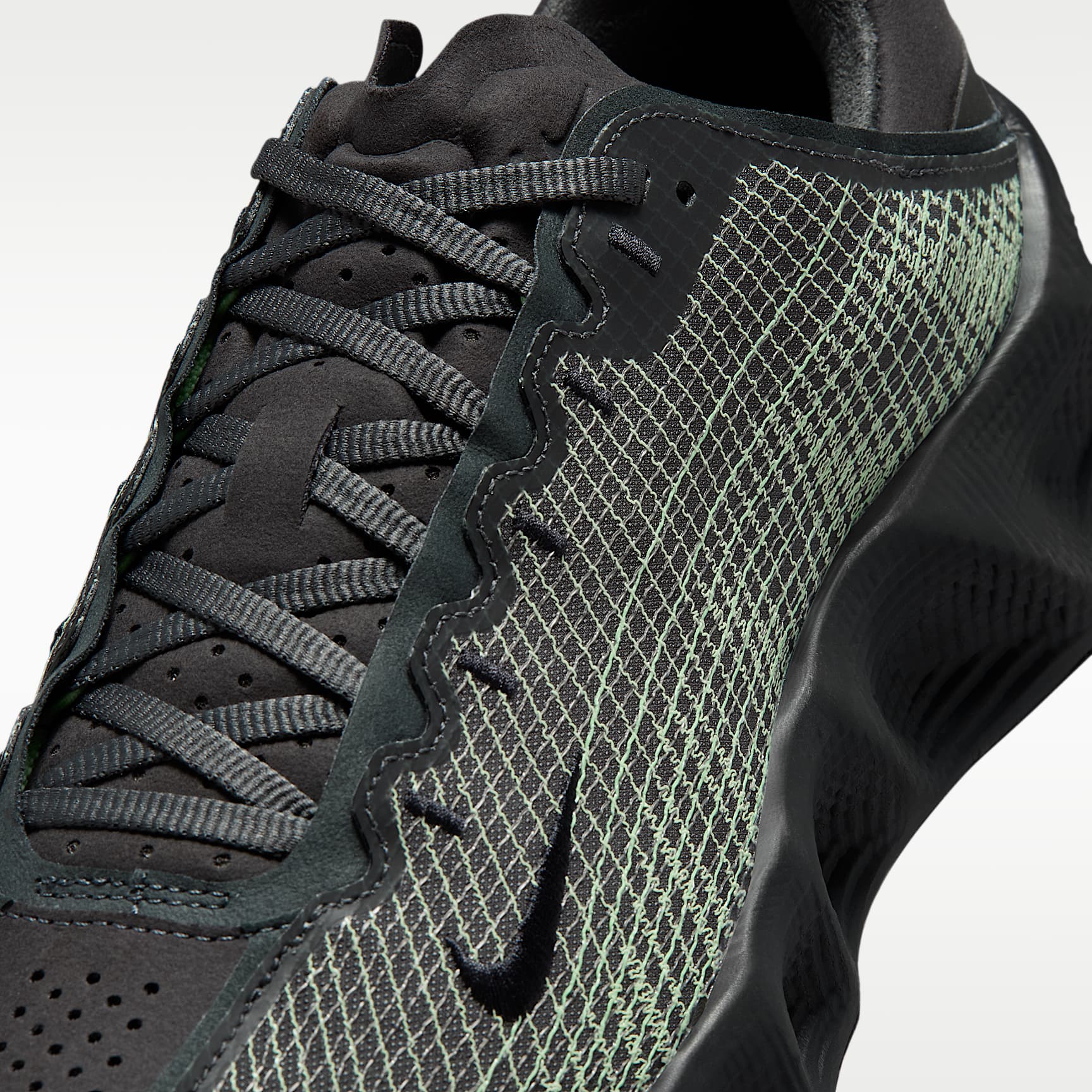 Nike Ava Rover Premium Schuh (Herren) – Dark Smoke Grey/Smoke Grey/Light Liquid Lime/Schwarz